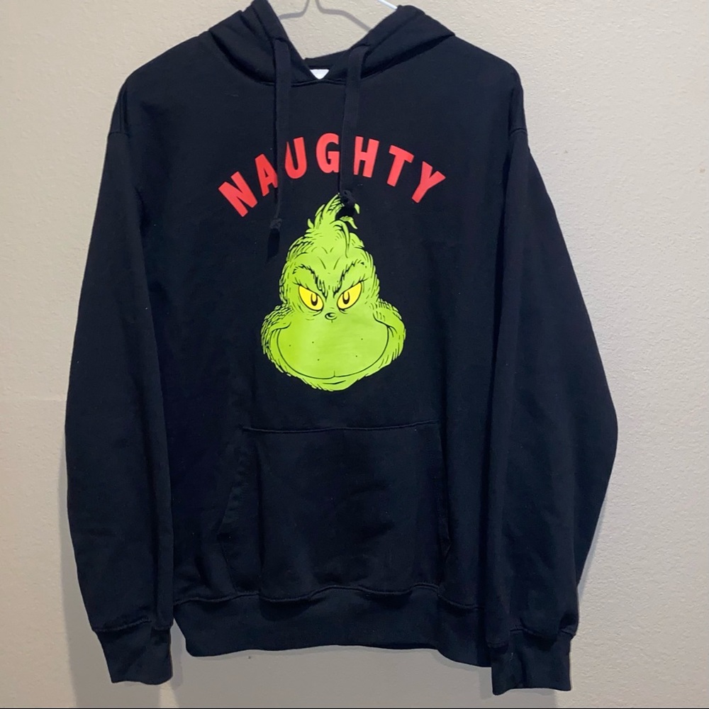 Women’s Size Medium The Grinch Fleece Sweatshirt